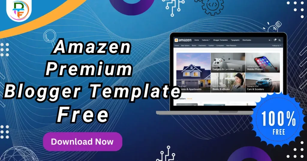 Amazen Premium Blogger Template Free Download