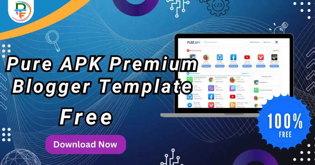 Download Pure APK Template for Professional APK Blogs