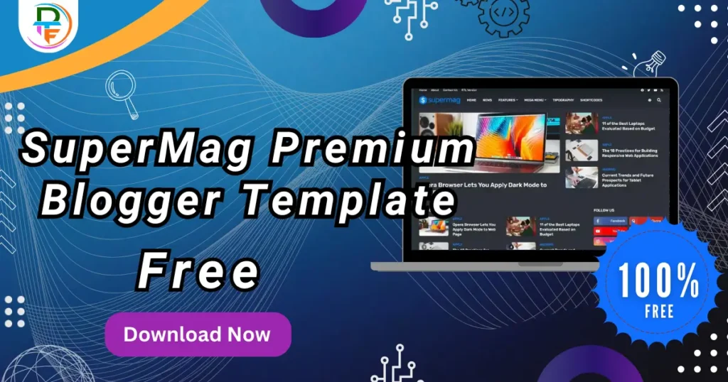 SuperMag Premium Blogger Template Free Download