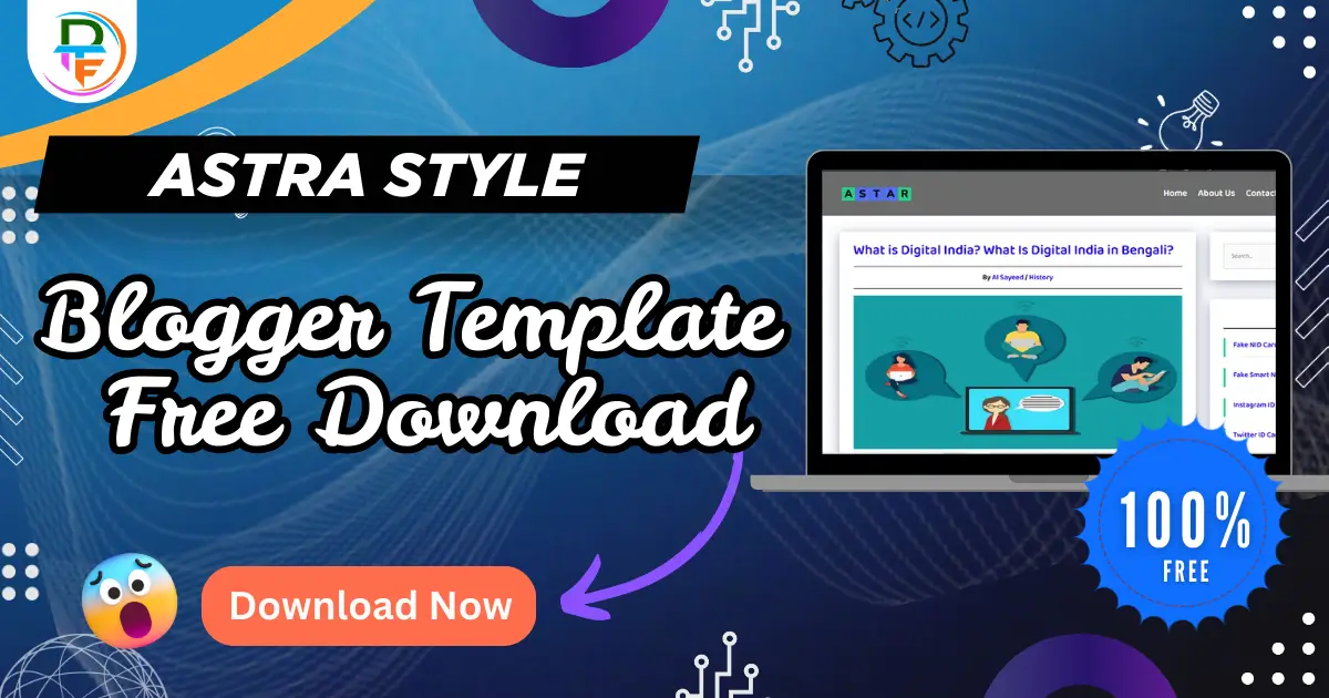 Astra Blogger Premium Blogger Template Free Download 2026 Layout